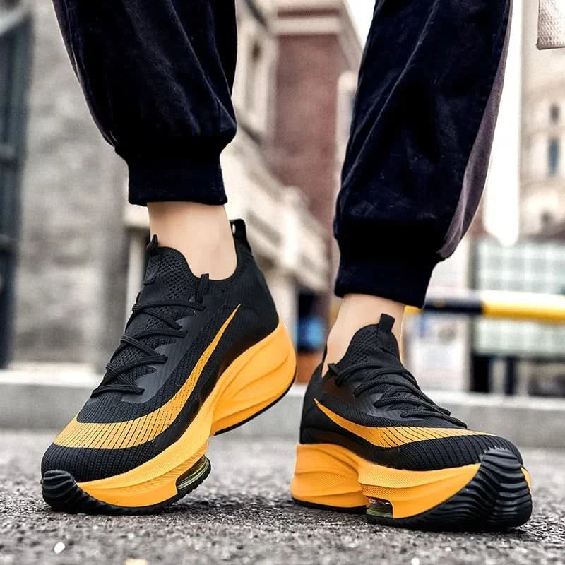 Mens Running Shoes Casual Mesh Outdoor Sports Sneakers for Men 2025 New Fashion Jogging Lightweight Tennis Shoes Men Air cushion - M & M Global
