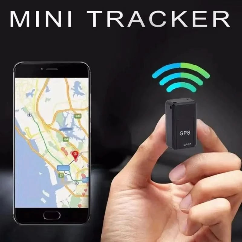 Gf07 Magnetic Mini Car Tracker Gps Real Timetracking Locator Device Magnetic Gps Tracker Real-Time Vehicle Locator Pet Tracker
