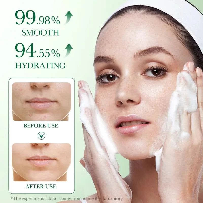 BIOAQUA Centella Asiatica Facial Cleanser Moisturizing Oil Control Face Cleansing Face Wash Foam Facial Cleanser Skin Care - M & M Global
