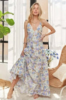 ADORA Bow Back Floral Cami Dress - M & M Global