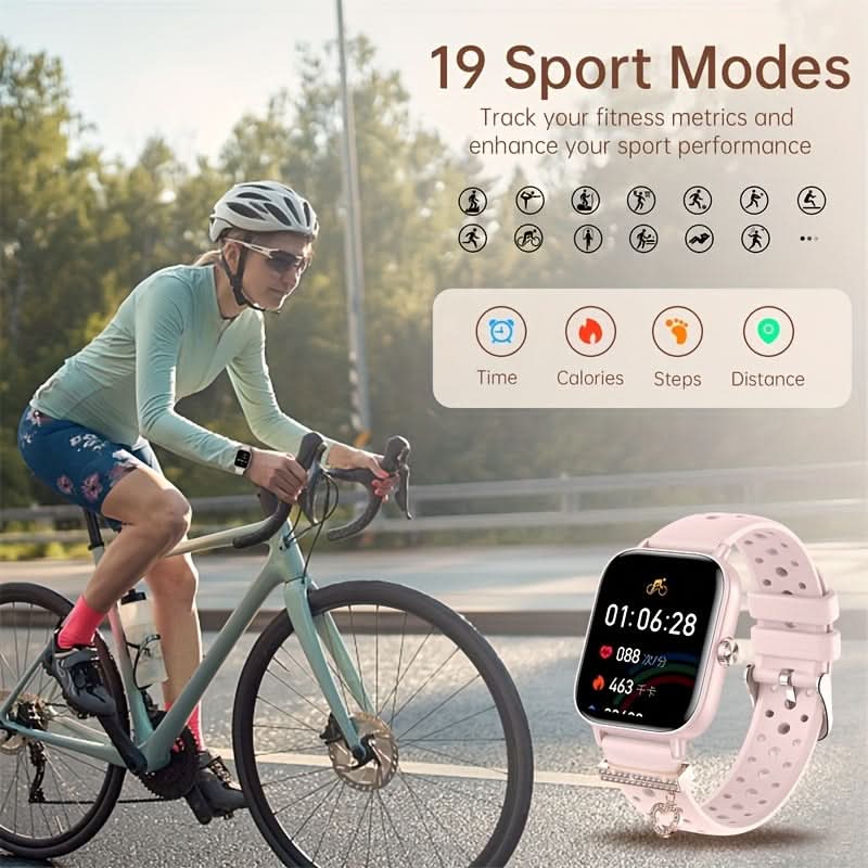 Dynamic UI Dials Smart Watch with 4.7cm HD Touch Screen, Wireless 5.2,Answer Calls, Sleep Tracking,Pedometer for Android Phones