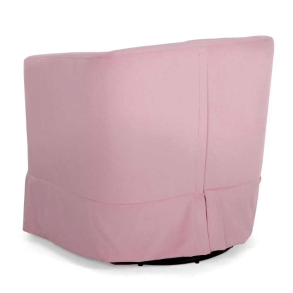 Stylish and Comfortable Pink Swivel Chair