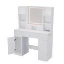 Smart Mirror Dressing Table with Drawers and Storage Cabinet