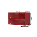 Red Glass Door Shoe Box with RGB LED Light