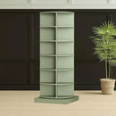 360 Degree Green Rotating Shoe Cabinet with 6 Layers