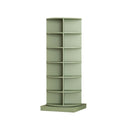 360 Degree Green Rotating Shoe Cabinet with 6 Layers