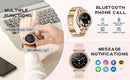 Smart Watches for Women,1.32" HD Fitness Tracker Watch with Answer/Make Call,AI Voice Control,Heart Rate/Calories/SpO2