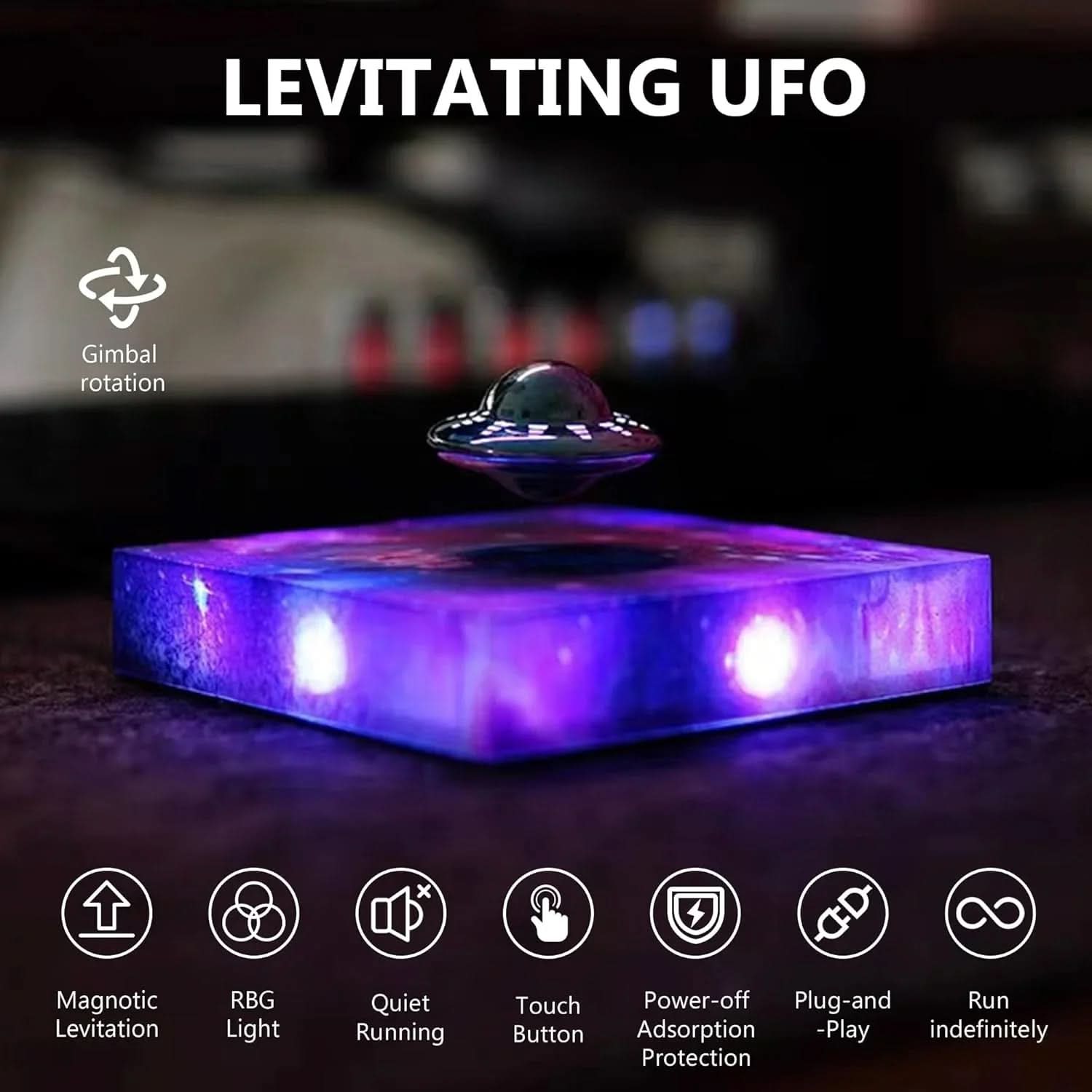 Orbit™ Floating UFO Lamp - M & M Global