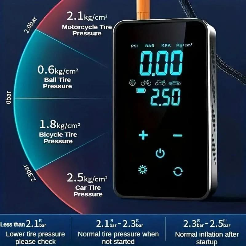 Inflate™ Smart Tire Pump - M & M Global