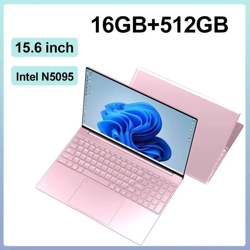 Notebook 15.6 inch  32GB Ram DDR4 2TB SSD Windows 11 10  Laptop Gamer Intel N5095  Office Computer Backlit Fingerprint