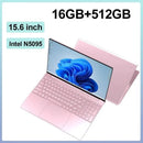 Notebook 15.6 inch  32GB Ram DDR4 2TB SSD Windows 11 10  Laptop Gamer Intel N5095  Office Computer Backlit Fingerprint