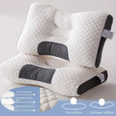 Massage Neck Pillow Soft Adjustable Ergonomic Knitted Orthopedic Contour Support Pillow