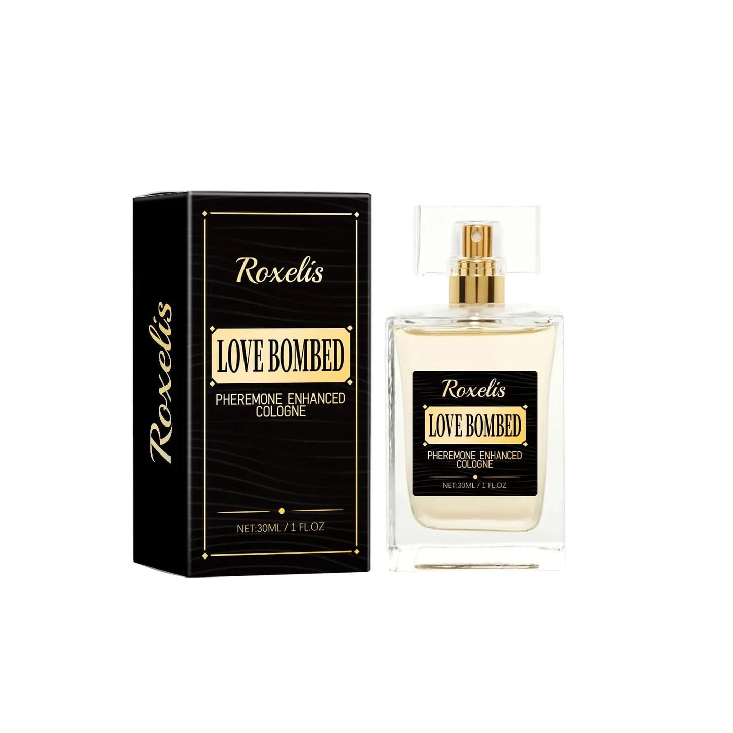 Roxelis 30ml Man Pheromone Cologne Perfume Dating Attract Flirting Long Lasting Scent Gentlemen Charm Body Fresh Perfume Spray - M & M Global