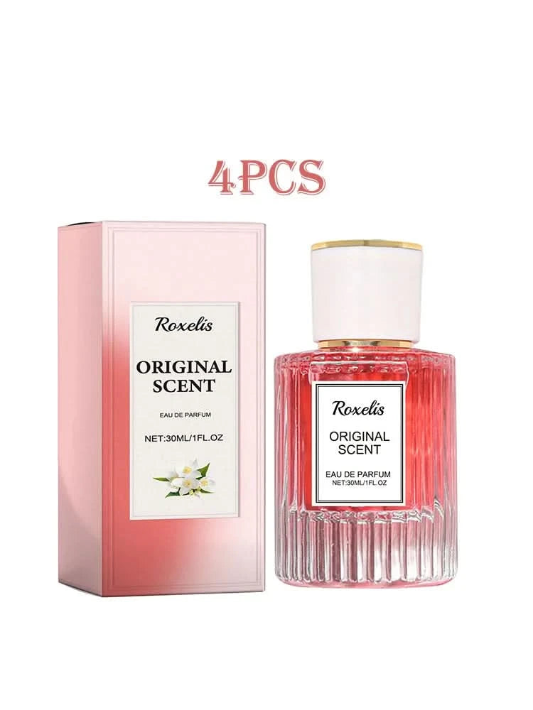 Roxelis 30ml Jasmine Pheromone Perfume Long Lasting Scent Sexy Floral Daily Dating Attracting Flirting Mist Body Aroma Perfume - M & M Global