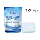Oceaura Niacinamide Body Soap Bar Gentle Cleaning Dirts Improve Dullness Balance Skin Tone Smoothing Glowing Body Cleaning Soap - M & M Global