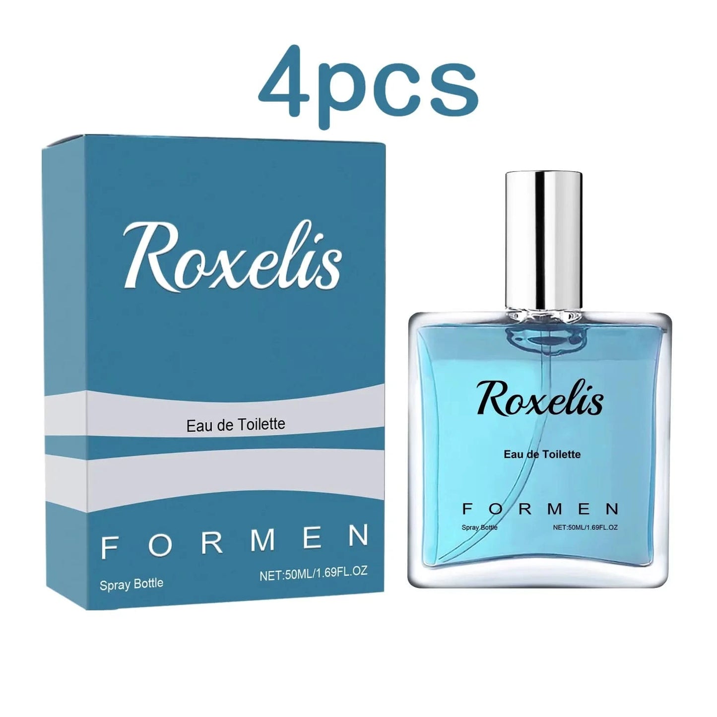 Roxelis Pheromone Light Perfume Spray For Men Lasting Fragrance Scent Of Fresh Natural Elegant Release Charming Dating Perfume - M & M Global