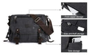 Messenger Bag for Men Retro Canvas Satchel Casual Briefcases Laptop Bag Fit 13Inch,Water Resistant Crossbody College Satchel Bag - M & M Global