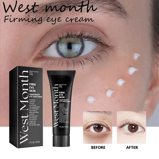 West Month Anti-aging Eye Cream Fade Fine Line Reduce Under Eye Bags Remove Dark Circles Hydrating Firming Lifting Eye Cream - M & M Global