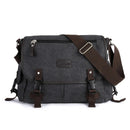 Messenger Bag for Men Retro Canvas Satchel Casual Briefcases Laptop Bag Fit 13Inch,Water Resistant Crossbody College Satchel Bag - M & M Global