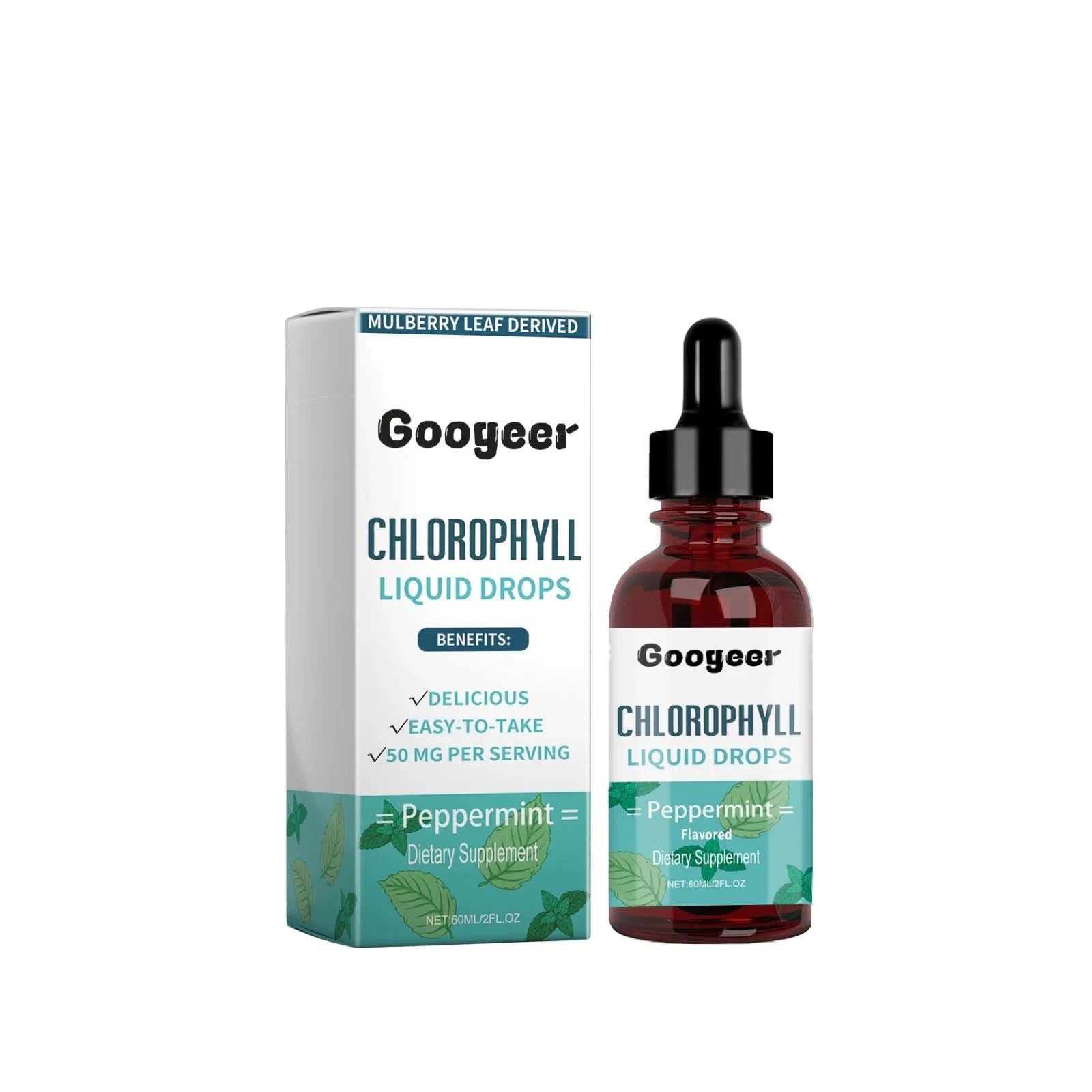 Googeer 60ml Dietary Energy Enhancement Drops Remove Oral Odor Improve Health Shaping Body Curve Enhance Immune Lose Weight Drop - M & M Global