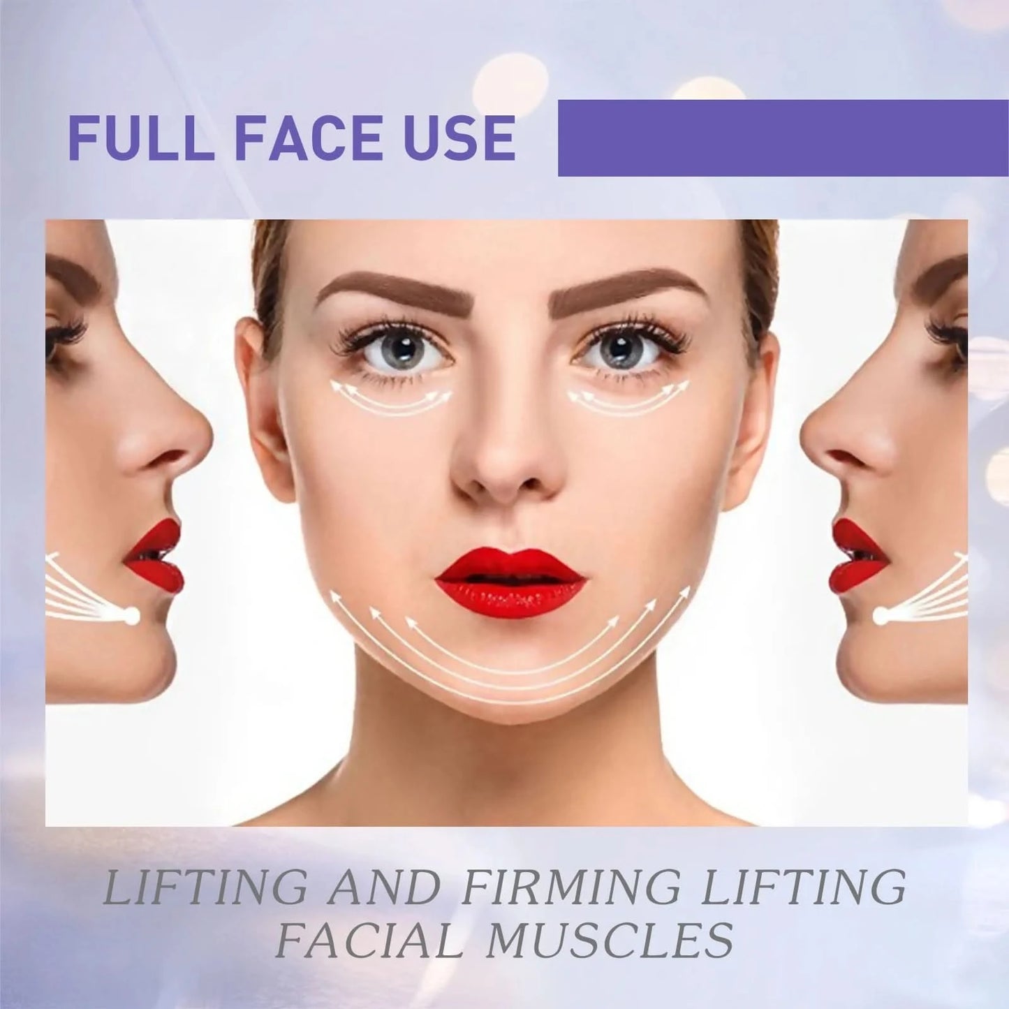 EELHOE V-shaped Lifting Face Patch for Facial Lifting Tightening Chin Reducing Fine Lines Shaping V-shaped Melon Seed Face Patch - M & M Global