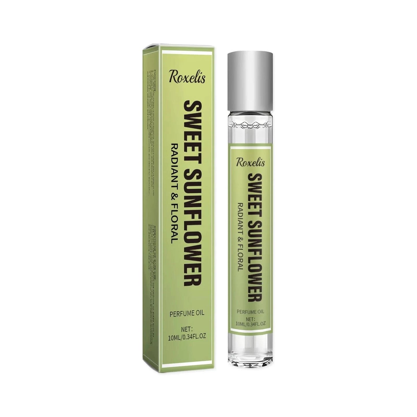 ROXELIS 10ml Velvety Warm Perfume Oil，Radiant Floral，Fruity Tropical，Salty Aquatic，Pheromone Perfume Easy to Carry - M & M Global