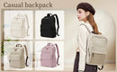 New Simple Large Capacity Backpack Women Travel Business Teacher Backpack Laptop Shoulder Bag Girl School Student Backpack Purse - M & M Global