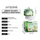Jaysuing 50g Green Tea Exfoliating Hand Mask Moisturizing Whitening Anti Wrinkle Remove Dead Skin Calluses Nourishing Hand Mask - M & M Global