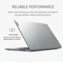 Lenovo Ideapad 1i 15.6" Business Laptop, Intel Celeron N4500, Up to 20GB RAM, 128GB eMMC+1TB PCIe SSD, WiFi 6, 1-Year Office 365