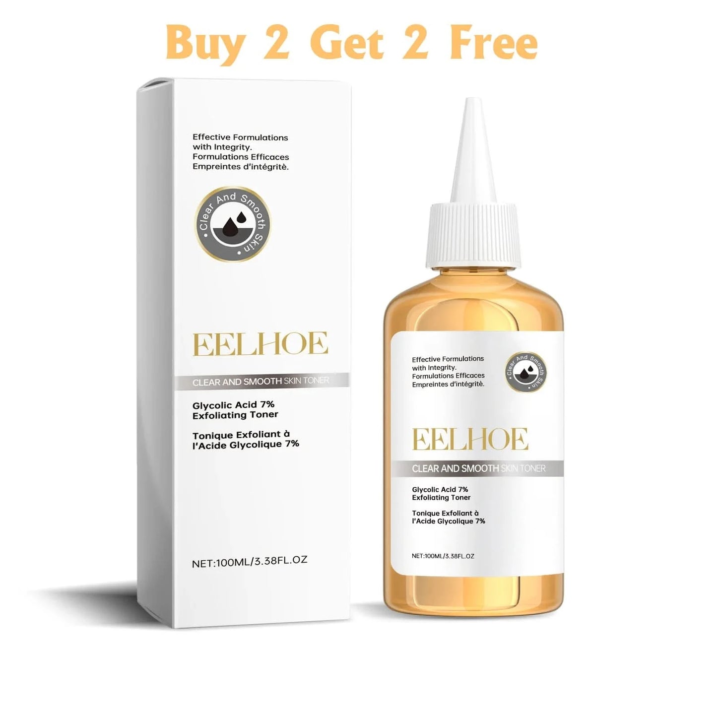 Salicylic Acid Face Toner for Facial Moisturizer Glowing Skin Tightening Improve Skin Lightening Glycolic Acid Toning Face 100ml - M & M Global