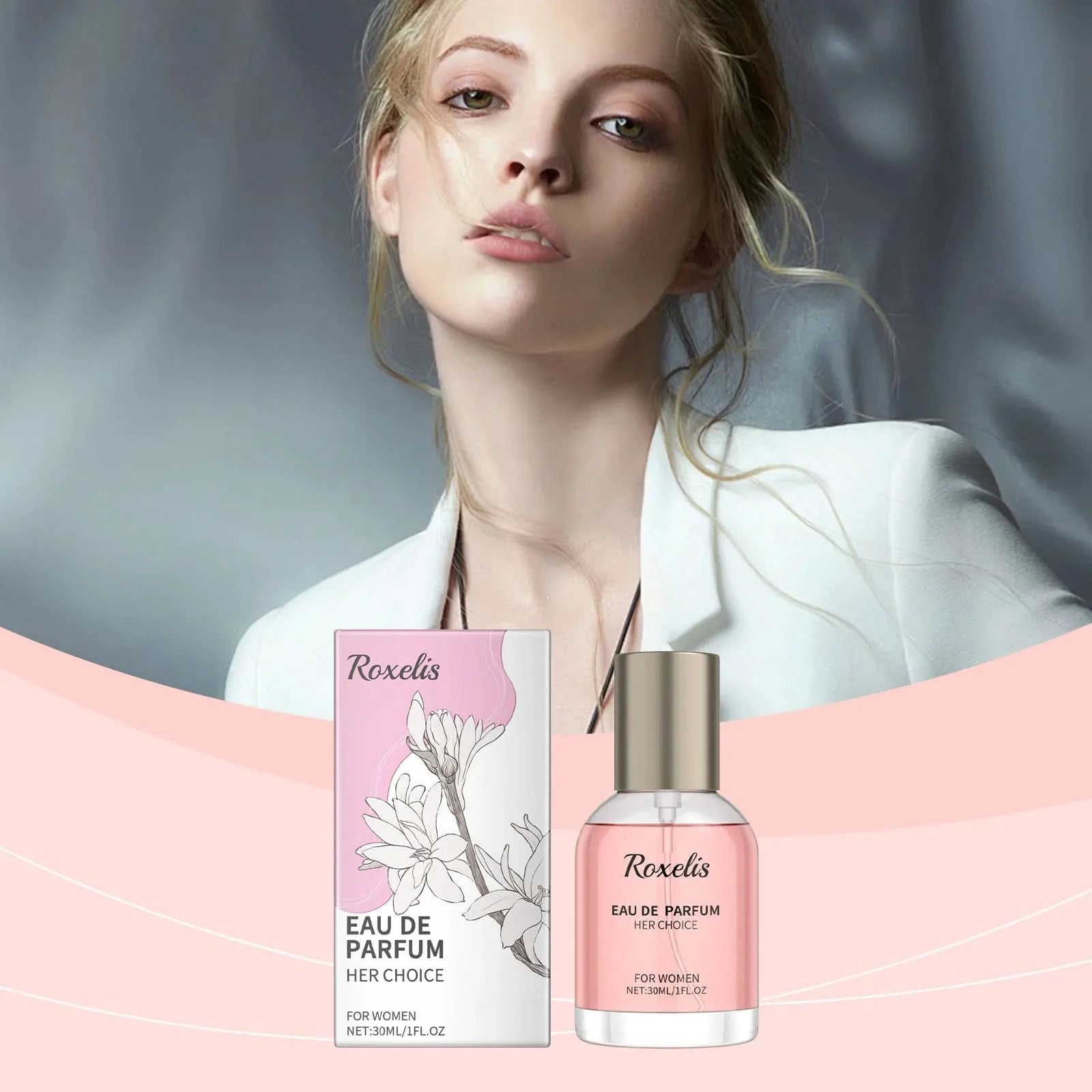 Roxelis 30Ml Evening Jade Elegant Women's Perfume Fragrance Natural Fresh Everyday Portable Fragrance Charming Women's Perfume - M & M Global