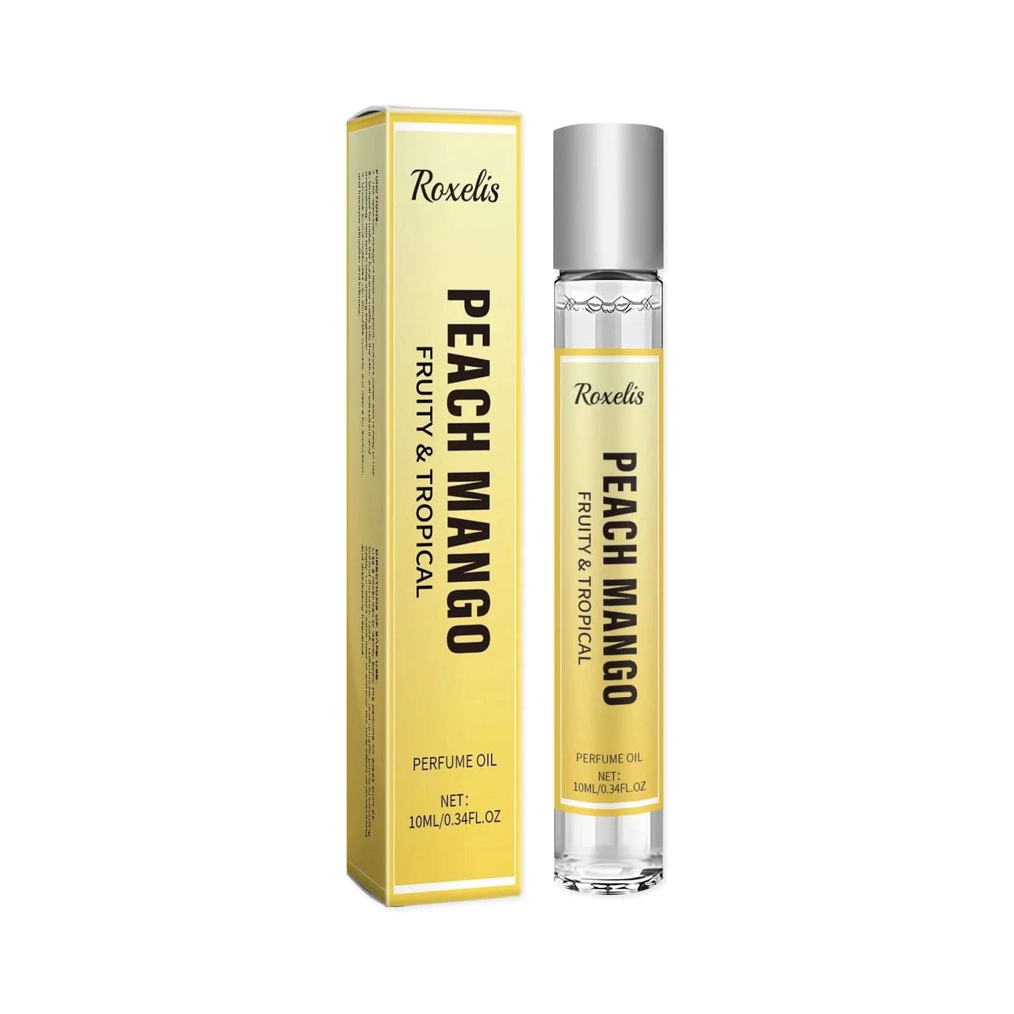 ROXELIS 10ml Velvety Warm Perfume Oil，Radiant Floral，Fruity Tropical，Salty Aquatic，Pheromone Perfume Easy to Carry - M & M Global
