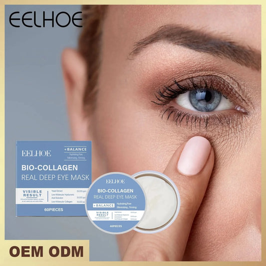 Eelhoe Collagen Eye Mask For Moisturizing And Hydrating The Skin Around The Eyes Moisturizing Patch For Skin Care And Eye Mask - M & M Global
