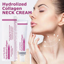 Jaysuing Hydrolyzed Collagen Neck Cream Smooths and Lightens Wrinkles Swan Neck Moisturizer Fine Lines Anti Aging and Whitening - M & M Global