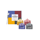 Viareline 1set Exfoliating Facial Clay Mask Set Shrink Pores Hydrating Reduce Dullness Moisturizer Oil Control Smooth Mask Set - M & M Global