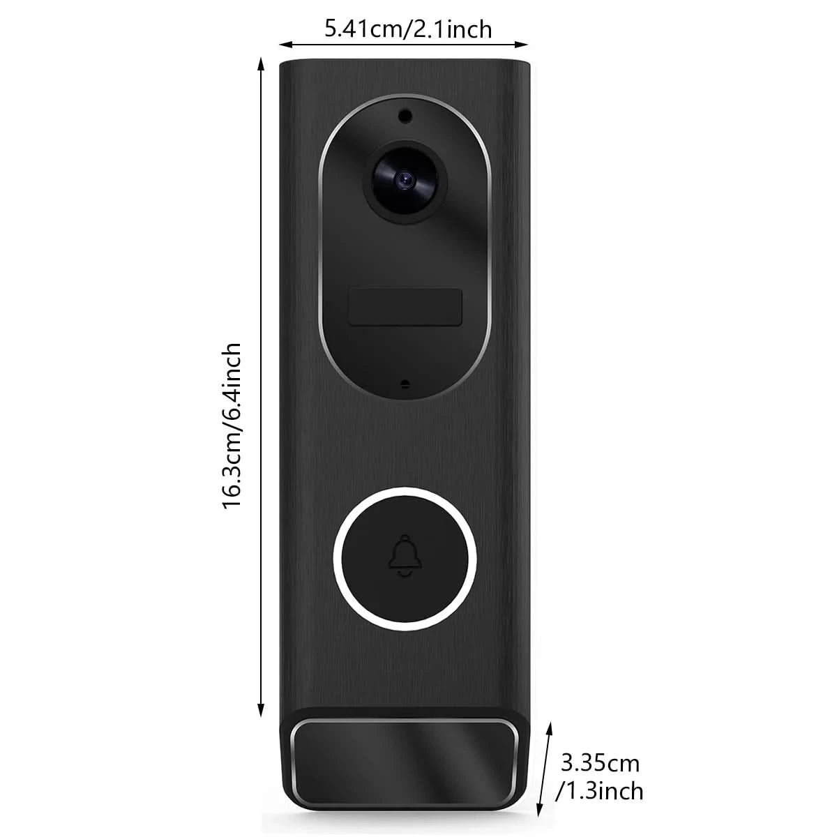 S7 1080P Wireless Video Doorbell Camera WiFi Smart Door Bell IP66 Smart Home Security Motion Detect Night Vision Intercom Bell - M & M Global