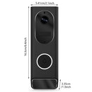 S7 1080P Wireless Video Doorbell Camera WiFi Smart Door Bell IP66 Smart Home Security Motion Detect Night Vision Intercom Bell - M & M Global