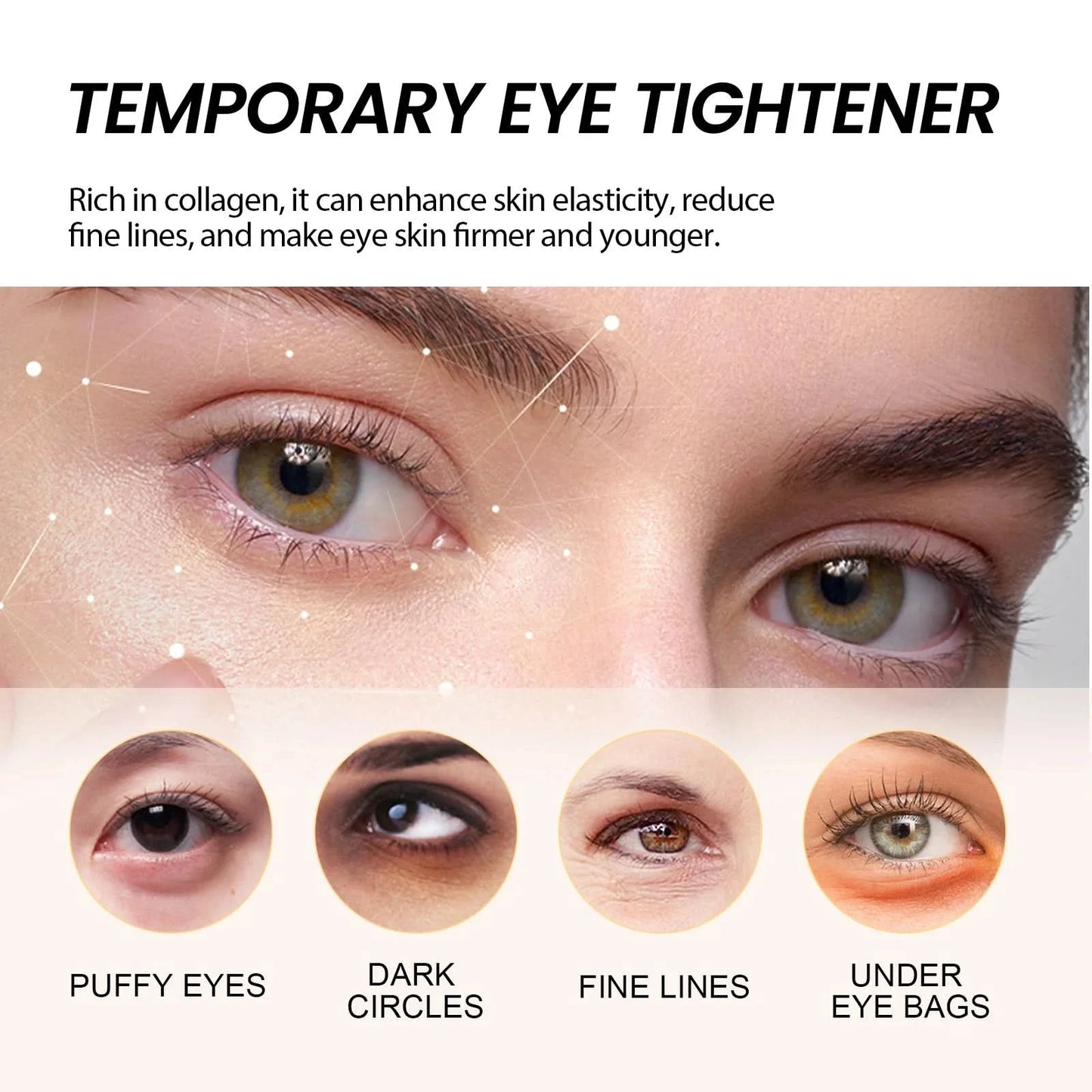 West Month Anti-aging Eye Cream Fade Fine Line Reduce Under Eye Bags Remove Dark Circles Hydrating Firming Lifting Eye Cream - M & M Global