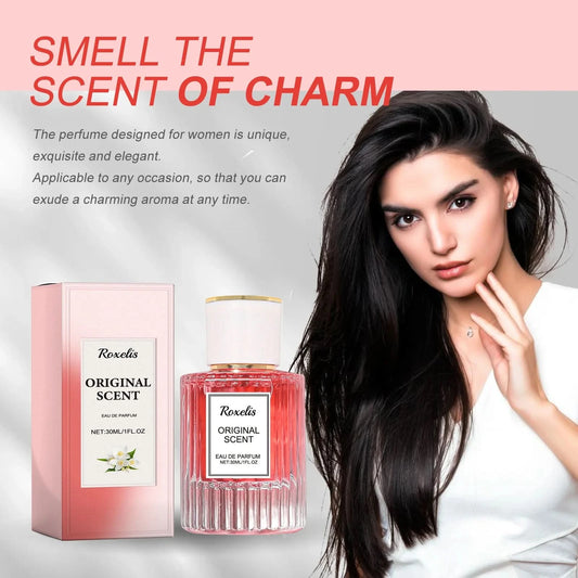 Roxelis 30ml Jasmine Pheromone Perfume Long Lasting Scent Sexy Floral Daily Dating Attracting Flirting Mist Body Aroma Perfume - M & M Global