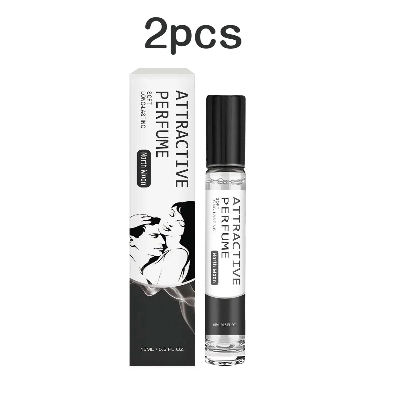 North Moon 15ml Pheromone Perfume Oil Roller Ball Long Lasting Flirting Freshing Fragrance Daliy Dating Attract Charming Perfume - M & M Global