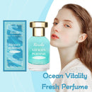 Roxelis 50ml Fresh Perfume Ocean Vitality Long Lasting Scent Pheromone to Attract Romantic Dating Flirting Glamour Perfume Spray - M & M Global