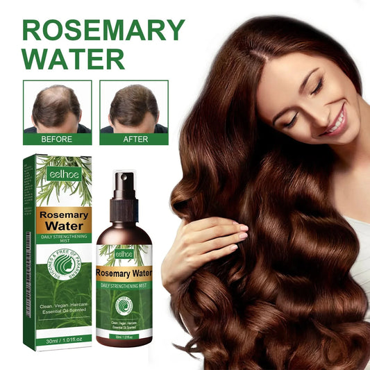 Eelhoe Rosemary Hair Growth Spray Nourish Scalp Treatment Anti Hair Loss Strengthen Repair Split Ends Frizz Smooth Hair Spray - M & M Global