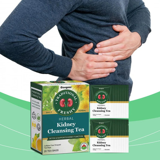 Googeer 20pcs Kidney Detox Tea Herbal Detoxify Cleaning Enhance Immune System Body Health Dietary Supplement Kidney Detoxify Tea - M & M Global