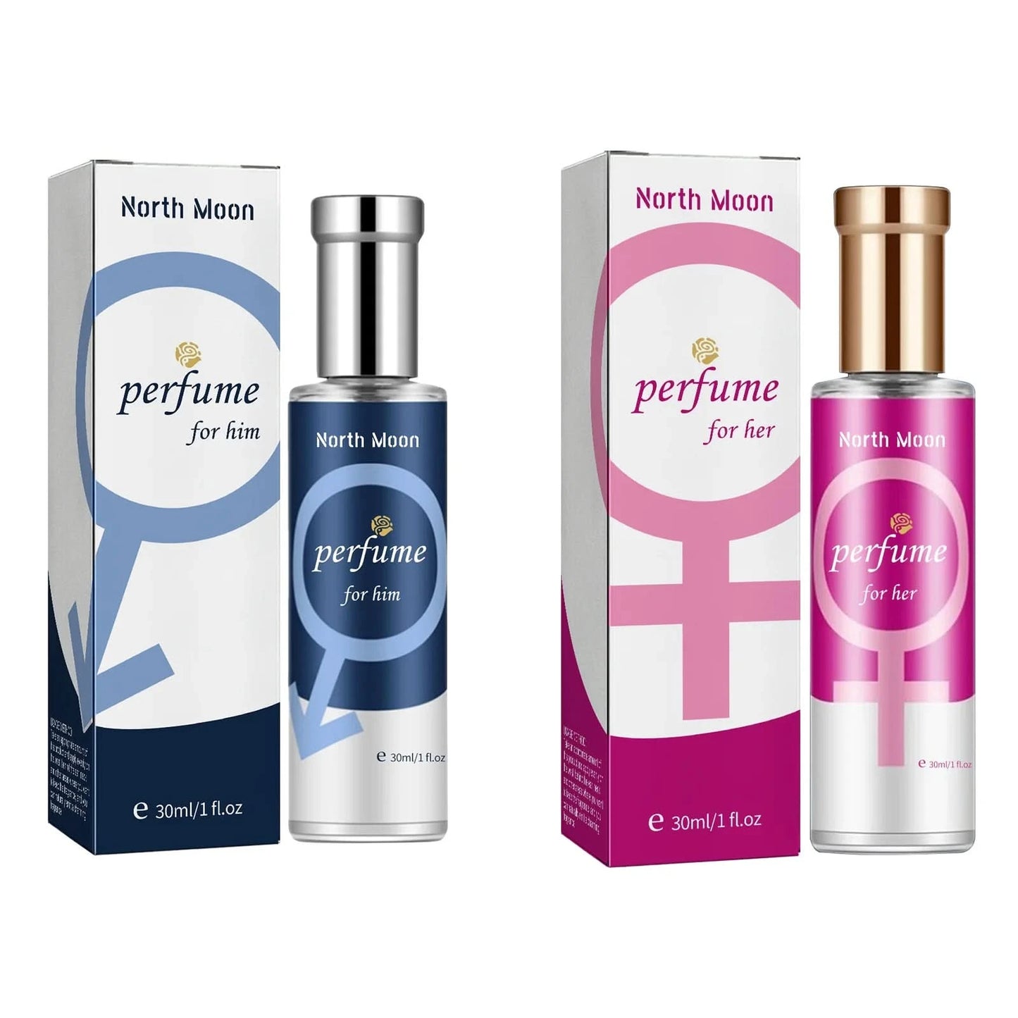 North Moon Charming Fragrance is Natural Fresh Lasting Fragrance Releasing Charming Couple Dating Atmosphere Perfume - M & M Global