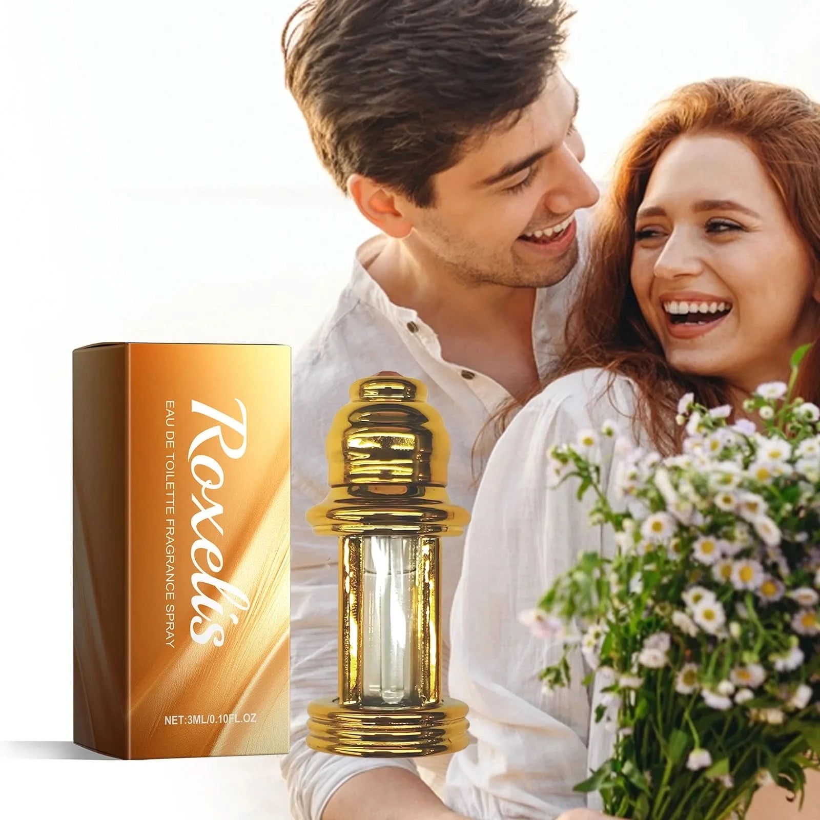 Roxelis 3ml Long Lasting Fragrance Perfume Natural Refreshing Light Ocean Scent Dating Attracts Love Deodorant Pheromone Perfume - M & M Global