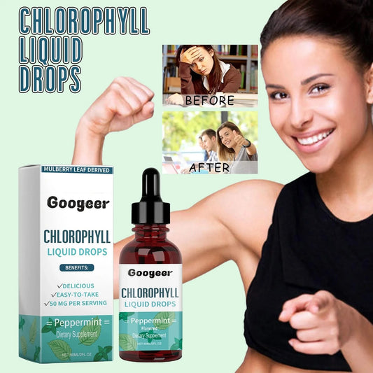 Googeer 60ml Dietary Energy Enhancement Drops Remove Oral Odor Improve Health Shaping Body Curve Enhance Immune Lose Weight Drop - M & M Global