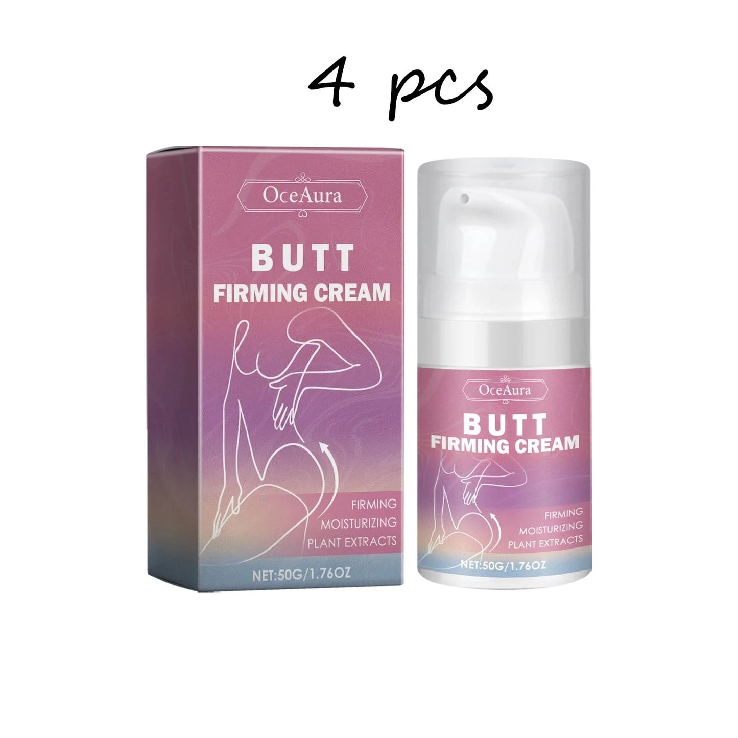 Oceaura Butt Care Cream Beauty Body Shaping Firming Skin Reduce Sagging Lifting Non-greasy Smoothing Butt Enhancement Cream - M & M Global
