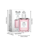 Roxelis 15ml Pink Rose Floral Scent Perfume Pheromones Roll-On Oil Deodorant Lasting Charming Romantic Attraction Perfume Roller - M & M Global
