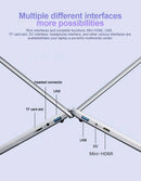 NEW 15.6" Ultra Slim Laptop 16GB RAM 2TB SSD Intel N3700 Notebook Gamer 1920*1080 Display Office Study Computer PC Windows11 Pro