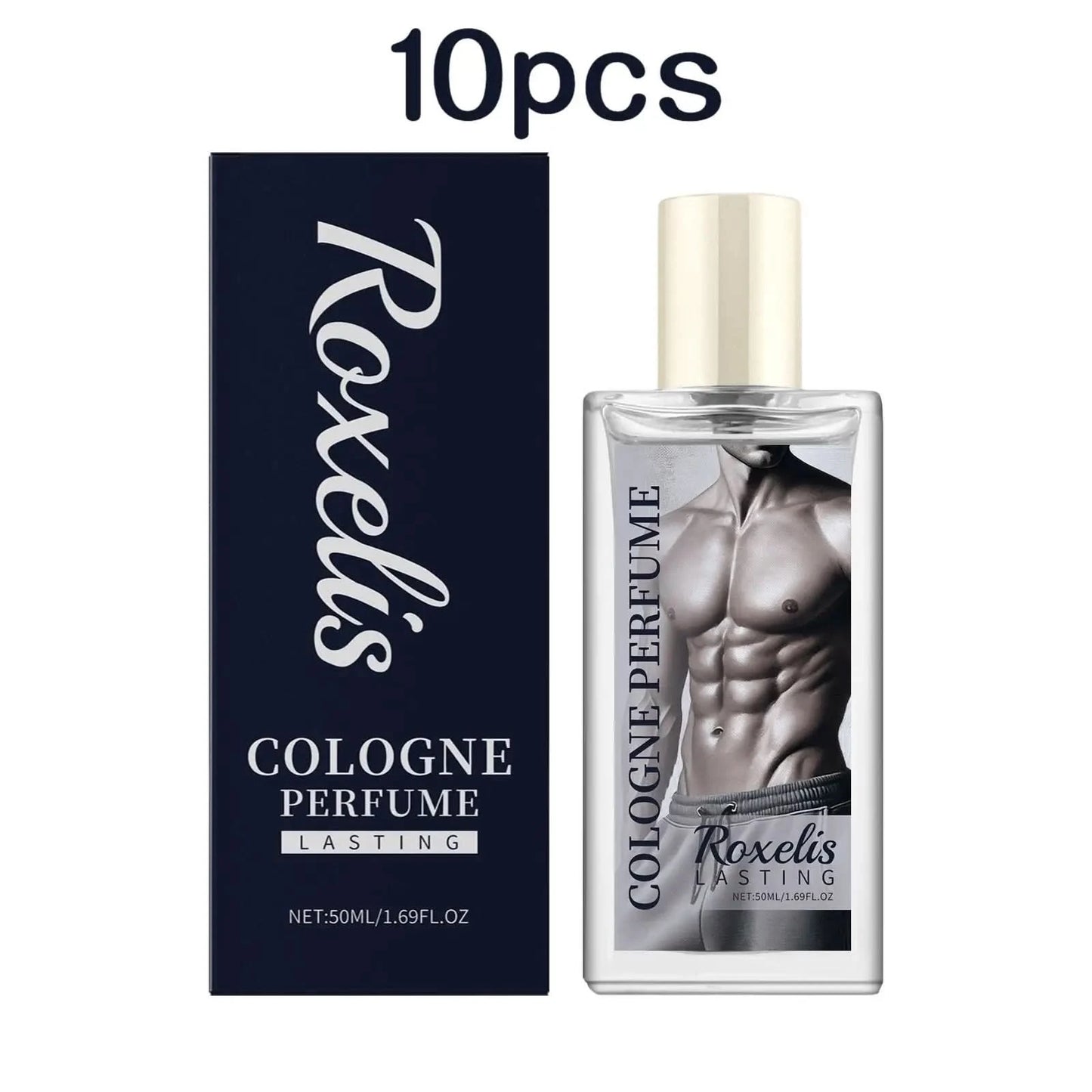 Roxelis 50ml Cologne Pheromone Men Perfume Spray Charming Elegant Cologne Odor Remove Dating Flirt Atmosphere Glamour Perfume - M & M Global